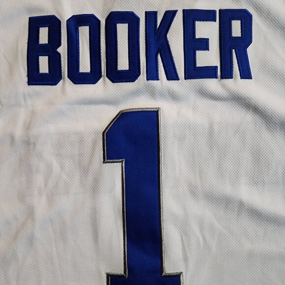 Retro Vintage Devin Booker #1 Kentucky Wildcats Basketball Jersey NWT Size M - Picture 6 of 6